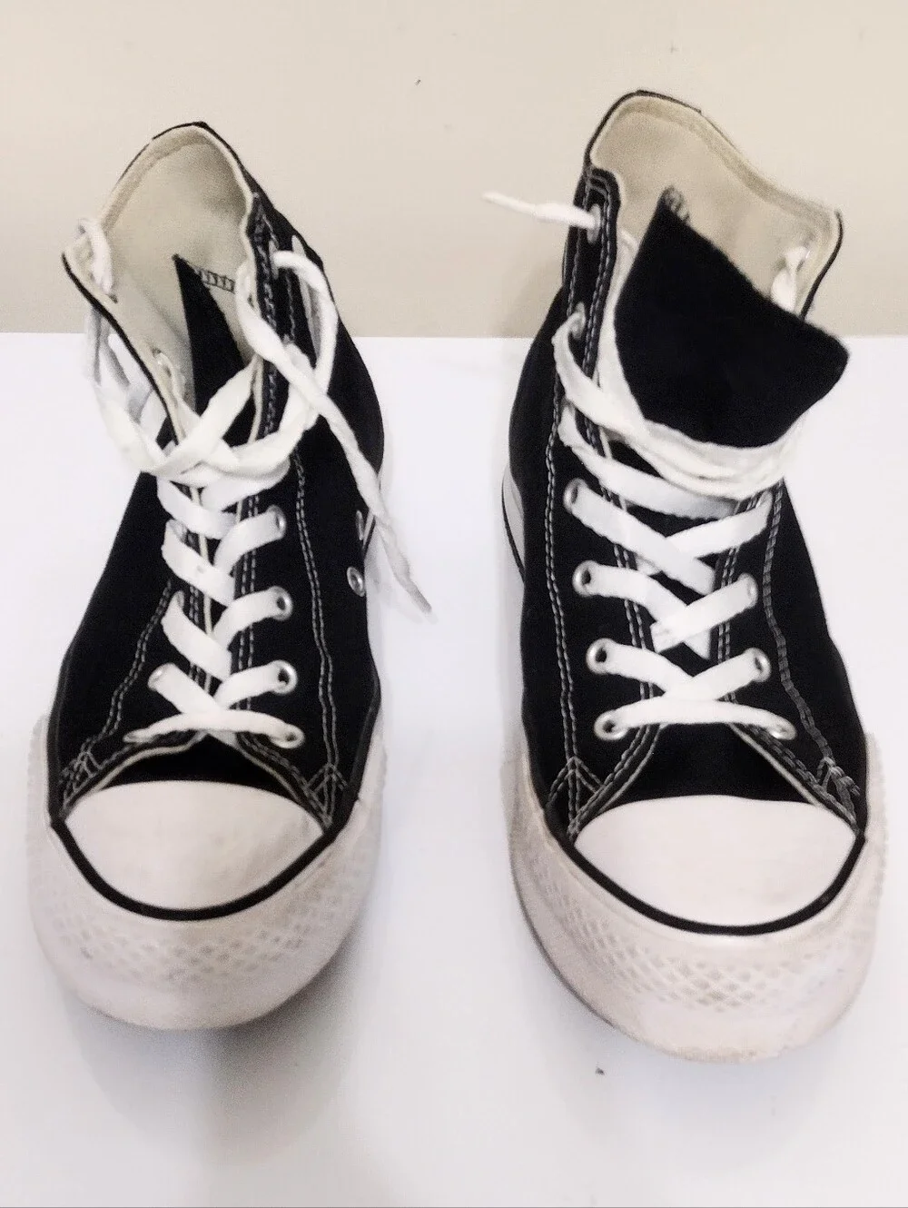 Converse Chuck Taylor All Star EVA Lift Platform High Top Black Kids Sz 6 Unisex